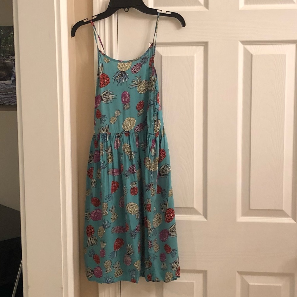 Summer Dress  Pineapple Print